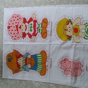 Vintage Strawberry Shortcake Pattern 1981